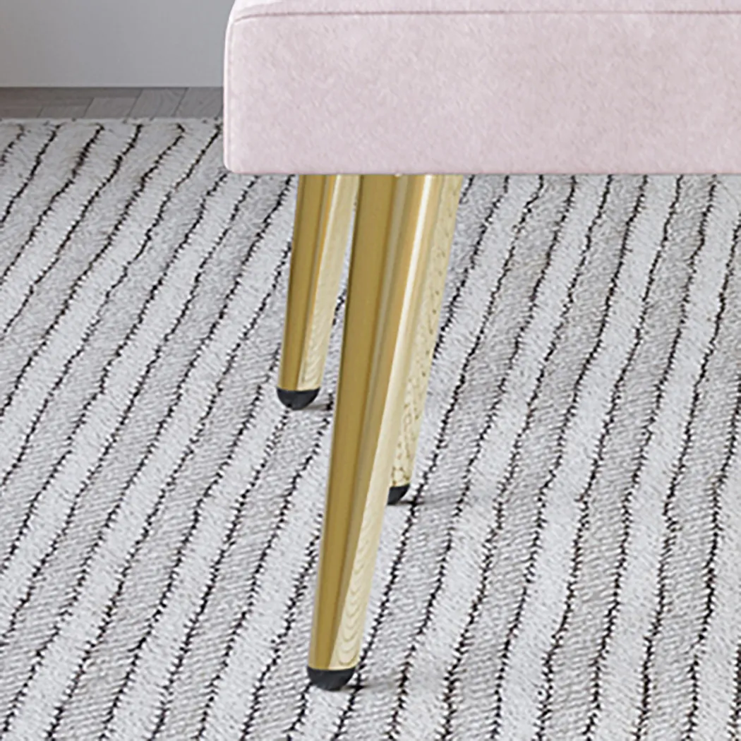 Harmse Pink Accent Chair and Ottoman - Image 7