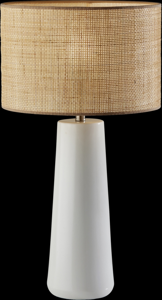 Harney Cave White Lamp - Thumbnail - Image 1