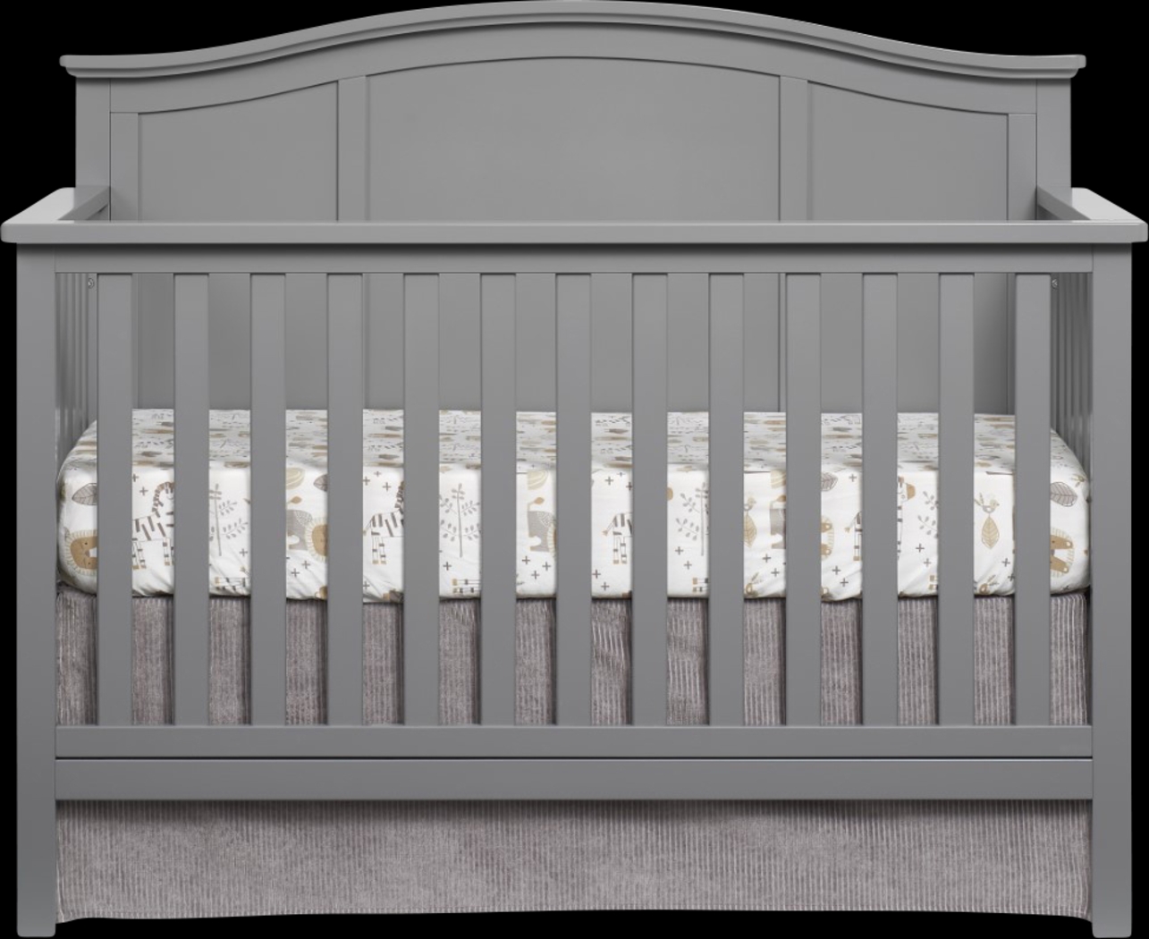 Harnsley Gray Convertible Crib - Thumbnail - Image 2