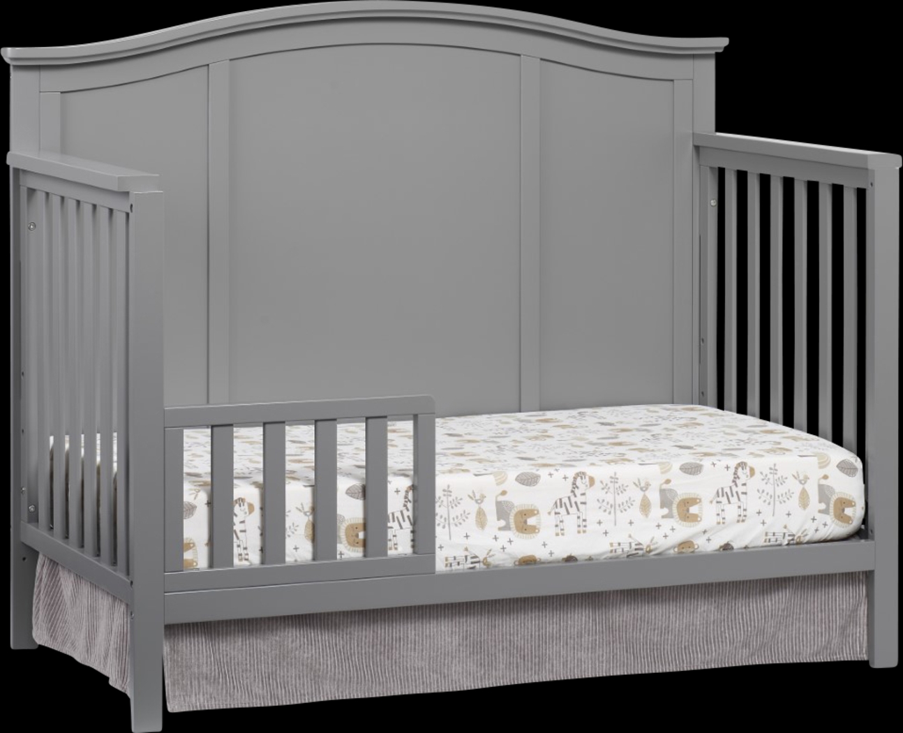 Harnsley Gray Convertible Crib - Thumbnail - Image 3