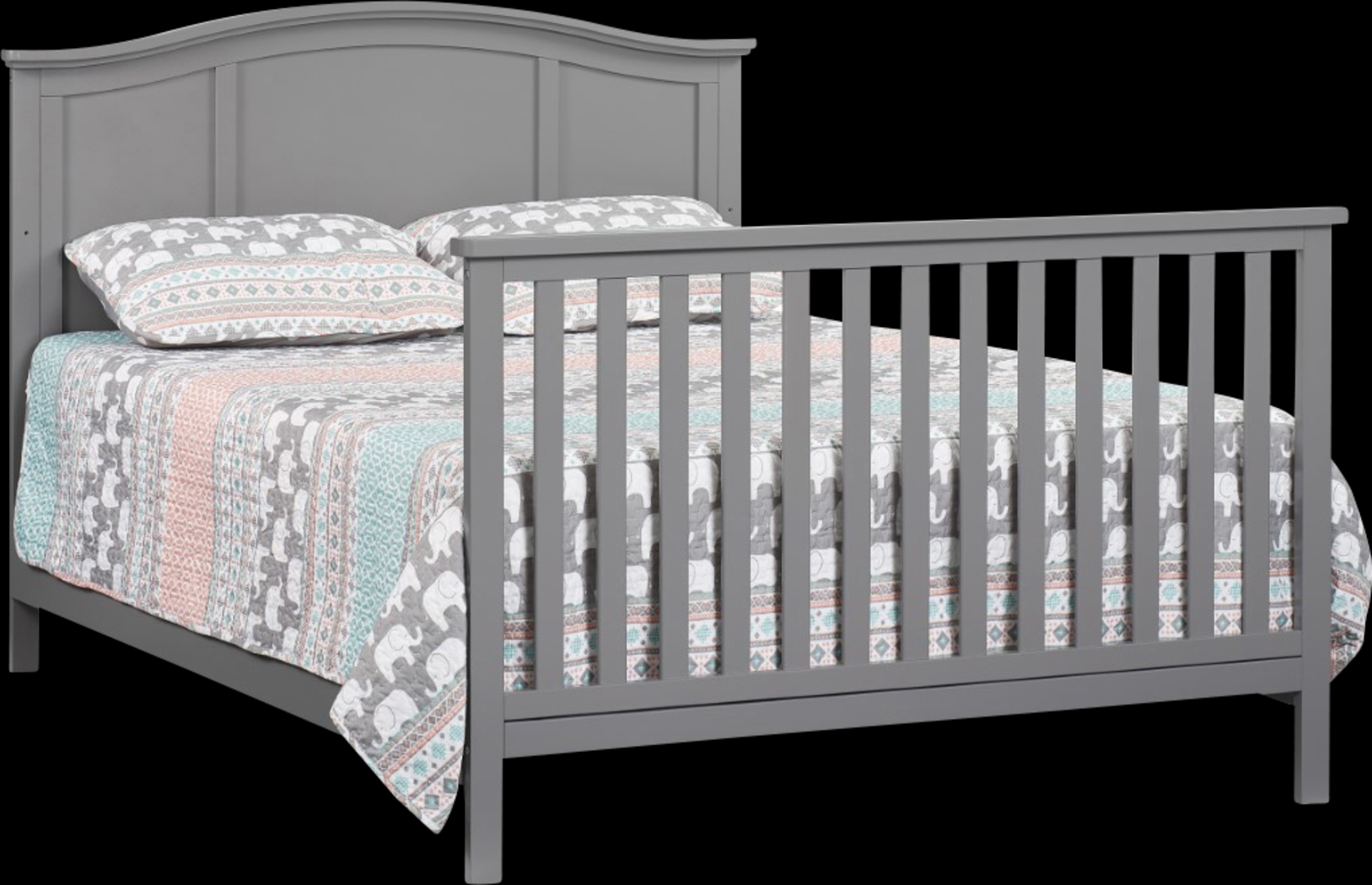 Harnsley Gray Convertible Crib - Thumbnail - Image 5