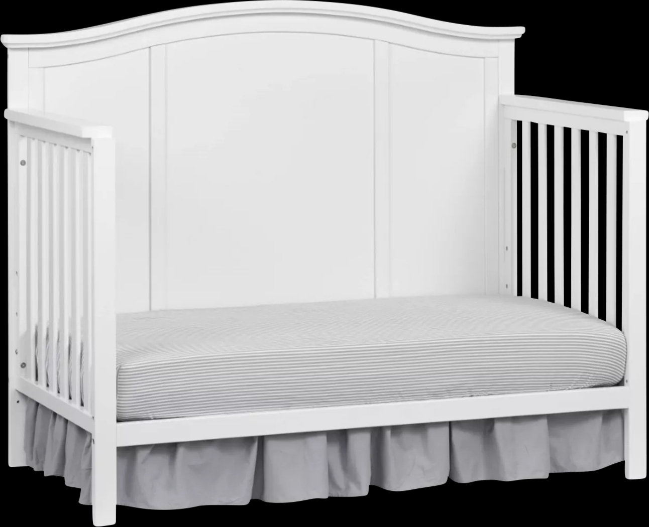 Harnsley White Convertible Crib - Thumbnail - Image 3