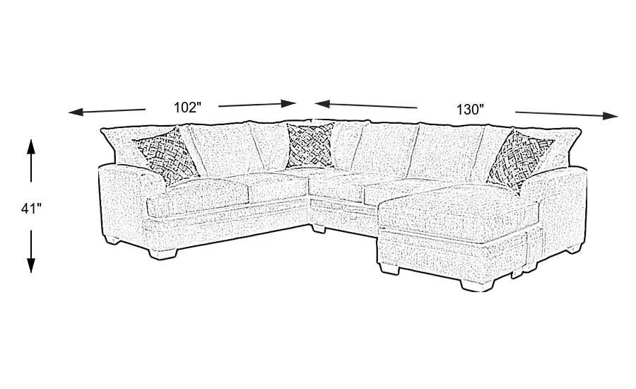 Dimension Image. Please refer to the Dimension Tab on this page for dimension details.