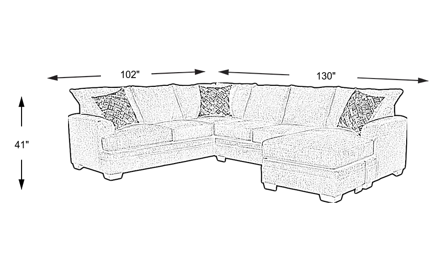 Dimension Image. Please refer to the Dimension Tab on this page for dimension details.