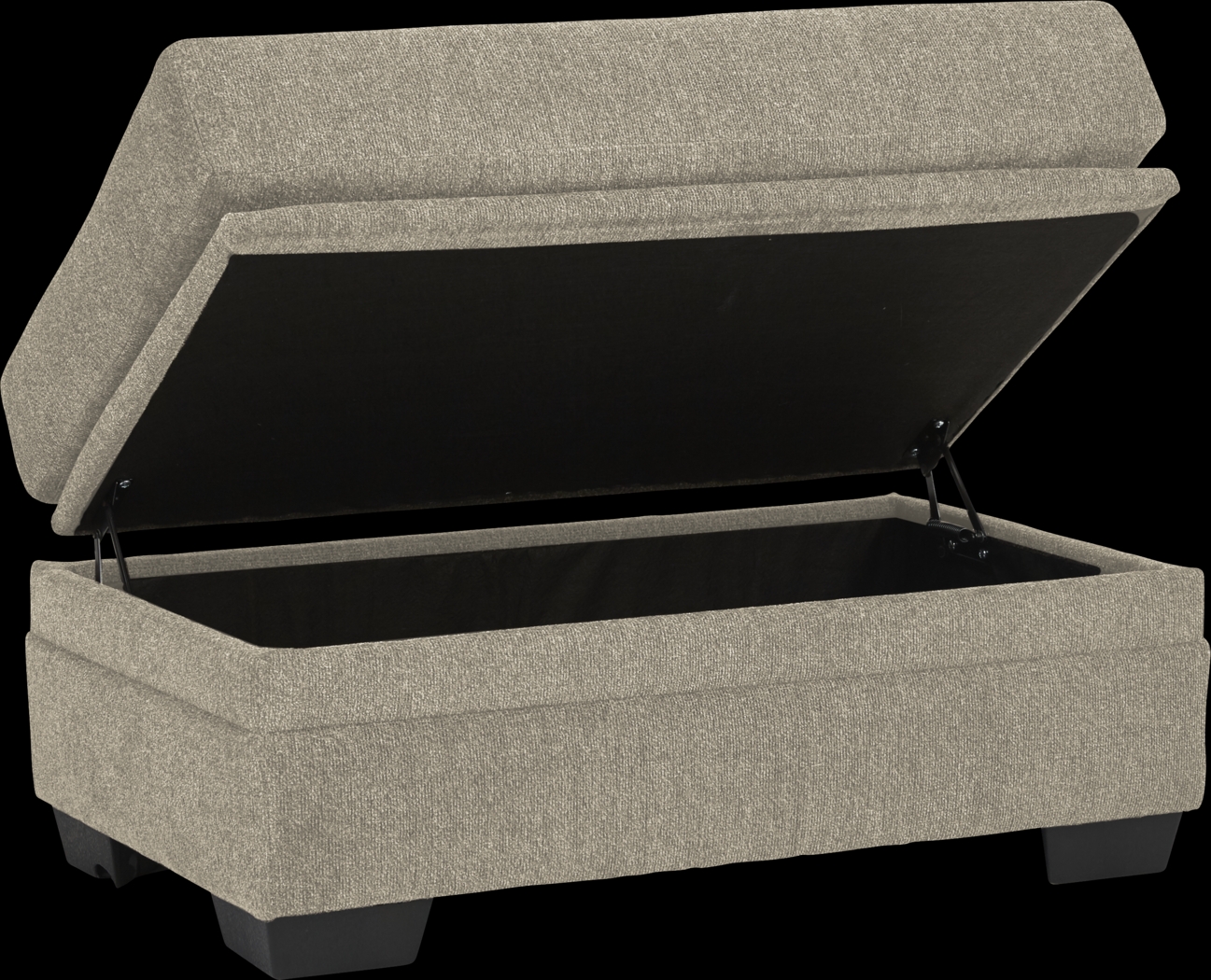 Harold Square Platinum 4 Pc Sectional Living Room - Thumbnail - Image 5