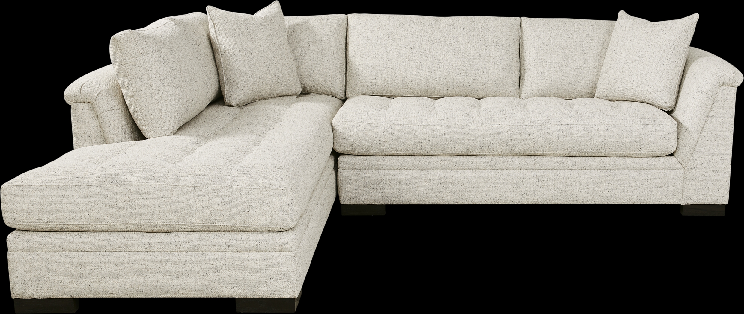 Harper Beige 2 Pc Sectional - Thumbnail - Image 1