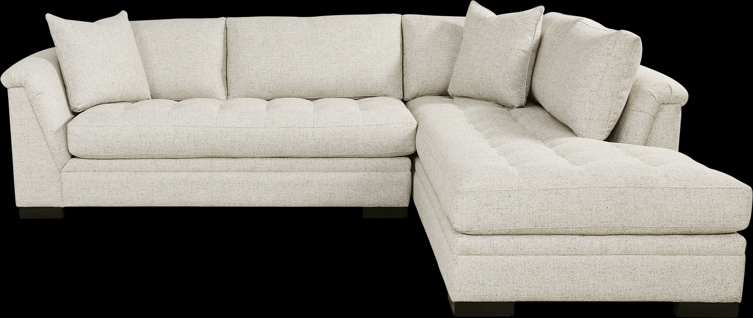 Harper Beige 2 Pc Sectional - Thumbnail - Image 1