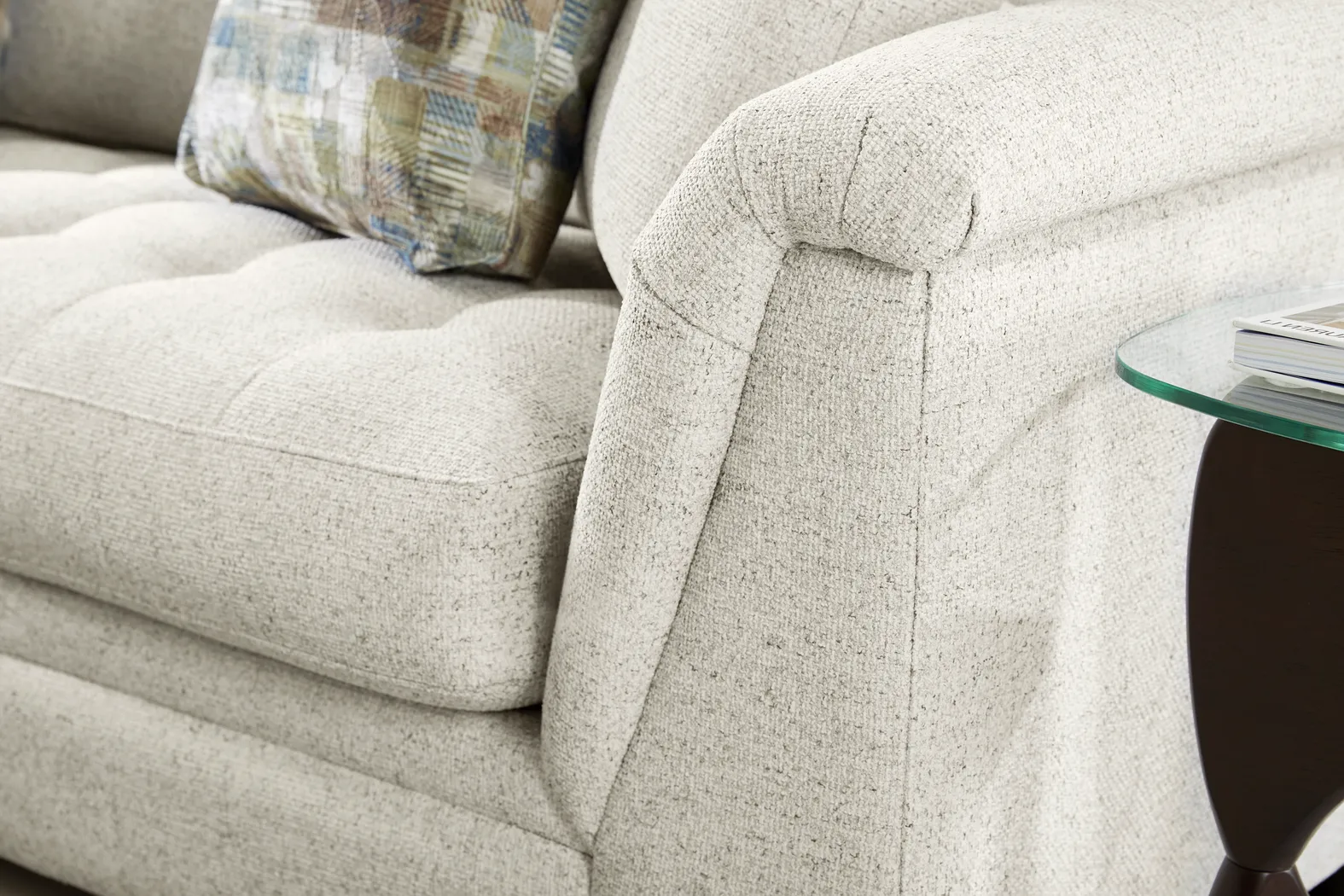 Harper Beige 5 Pc XL Sectional Living Room - Thumbnail - Image 6