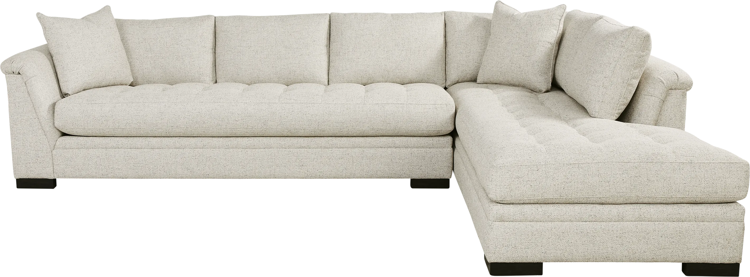 Harper Beige 2 Pc XL Sectional - Thumbnail - Image 1