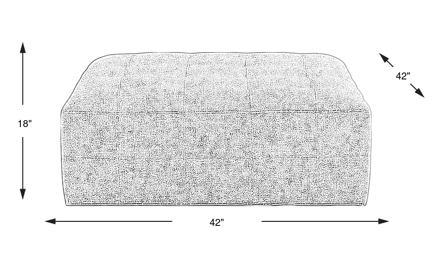 Dimension Image. Please refer to the Dimension Tab on this page for dimension details.