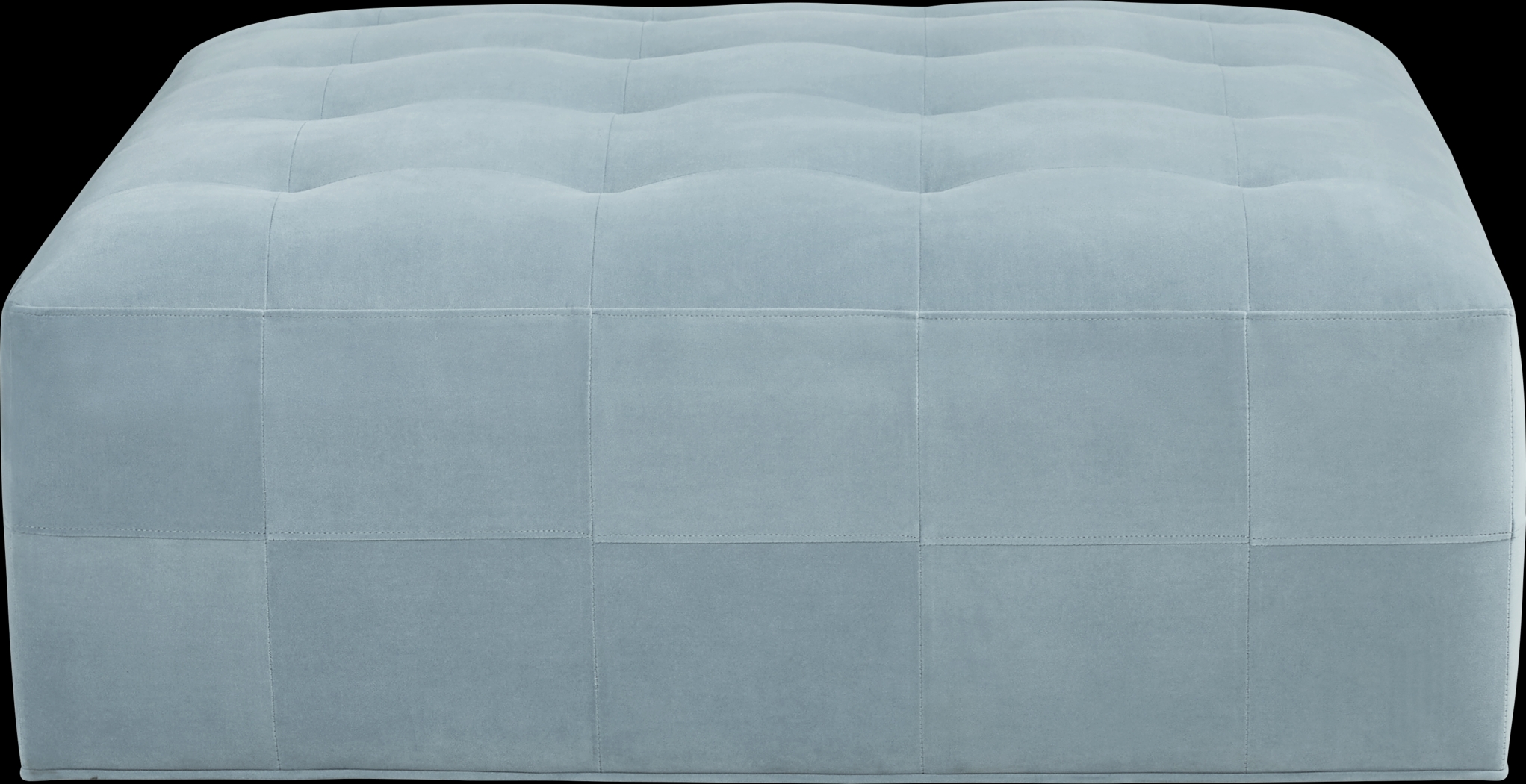 Harper Blue Cocktail Ottoman - Thumbnail - Image 2