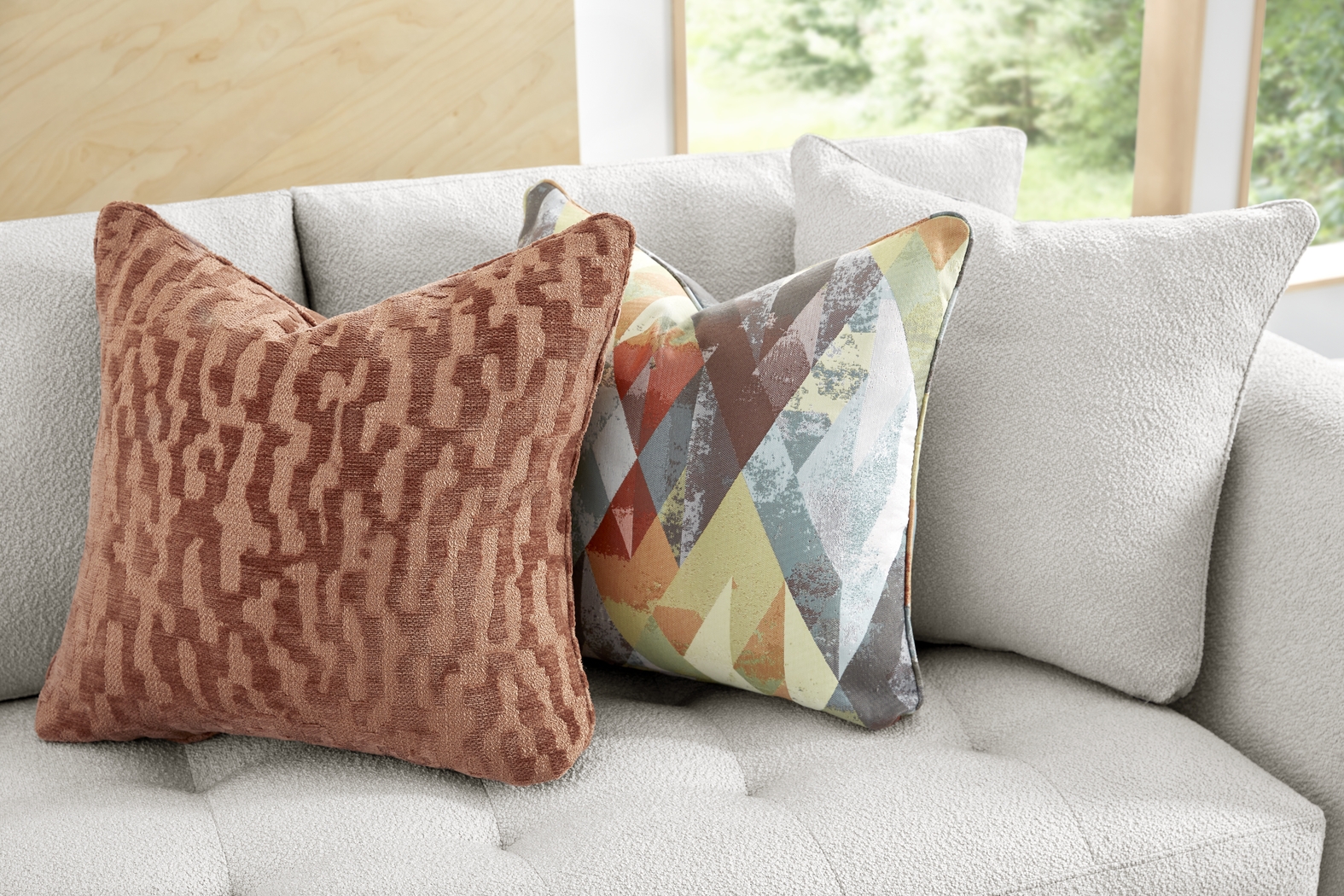 Harper Gray 5 Pc Sectional Living Room - Thumbnail - Image 5