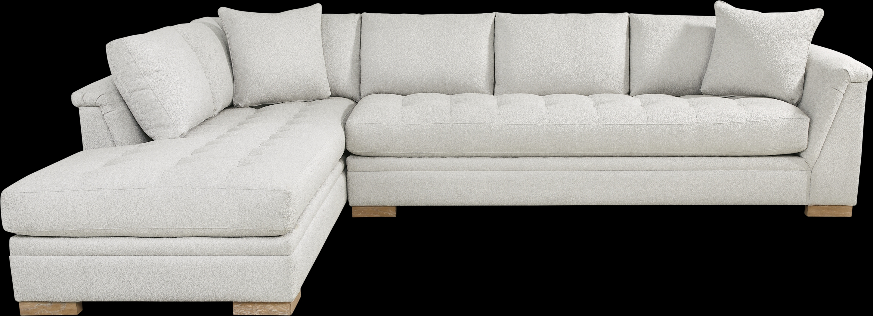Harper Gray 2 Pc XL Sectional - Thumbnail - Image 1