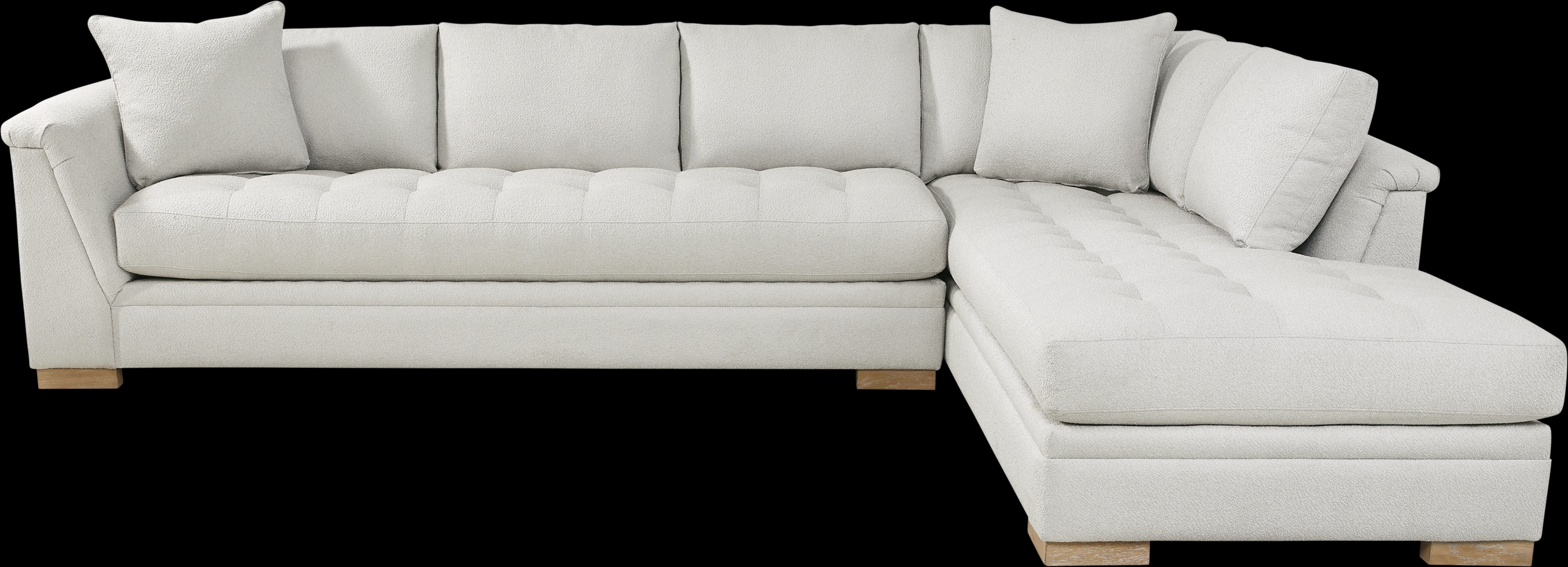 Harper Gray 2 Pc XL Sectional - Thumbnail - Image 1