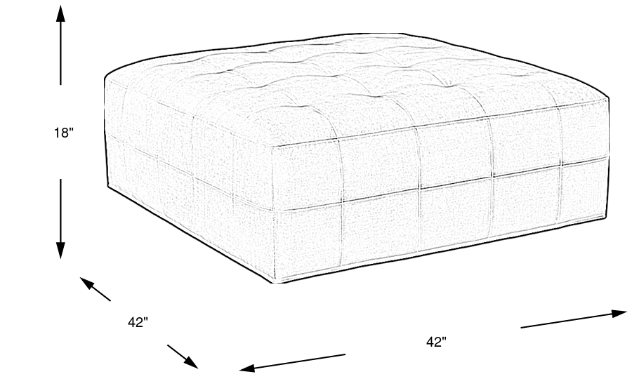 Dimension Image. Please refer to the Dimension Tab on this page for dimension details.