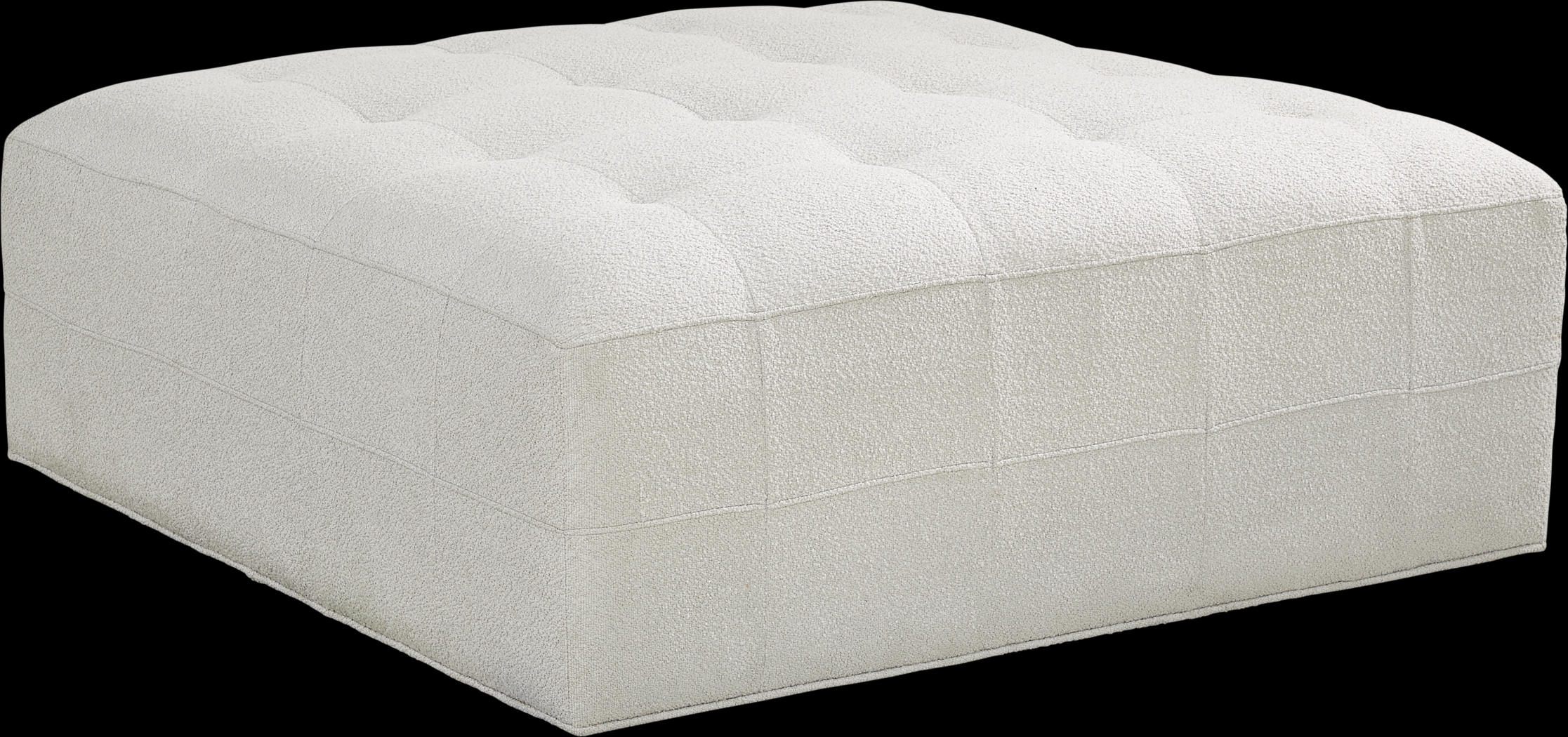 Harper Gray Cocktail Ottoman - Thumbnail - Image 1