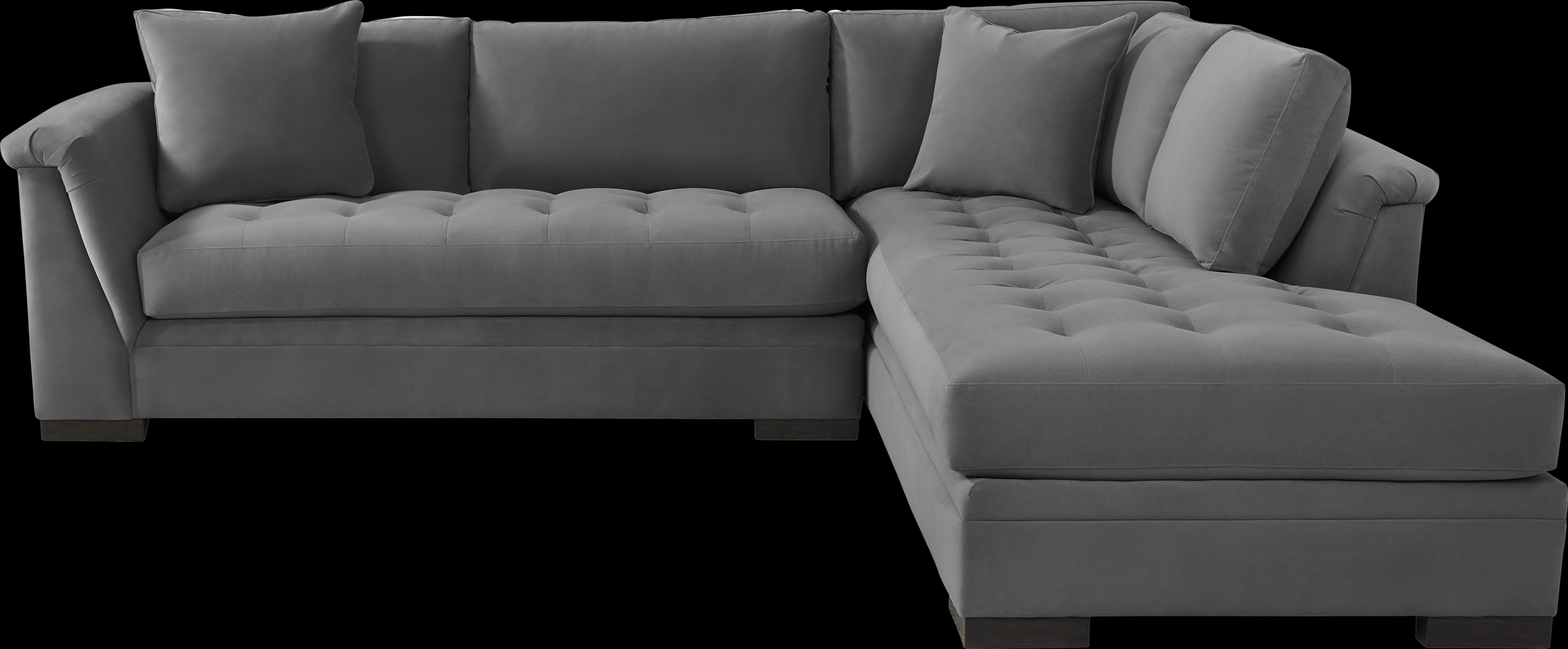 Harper Steel 2 Pc Sectional - Thumbnail - Image 1