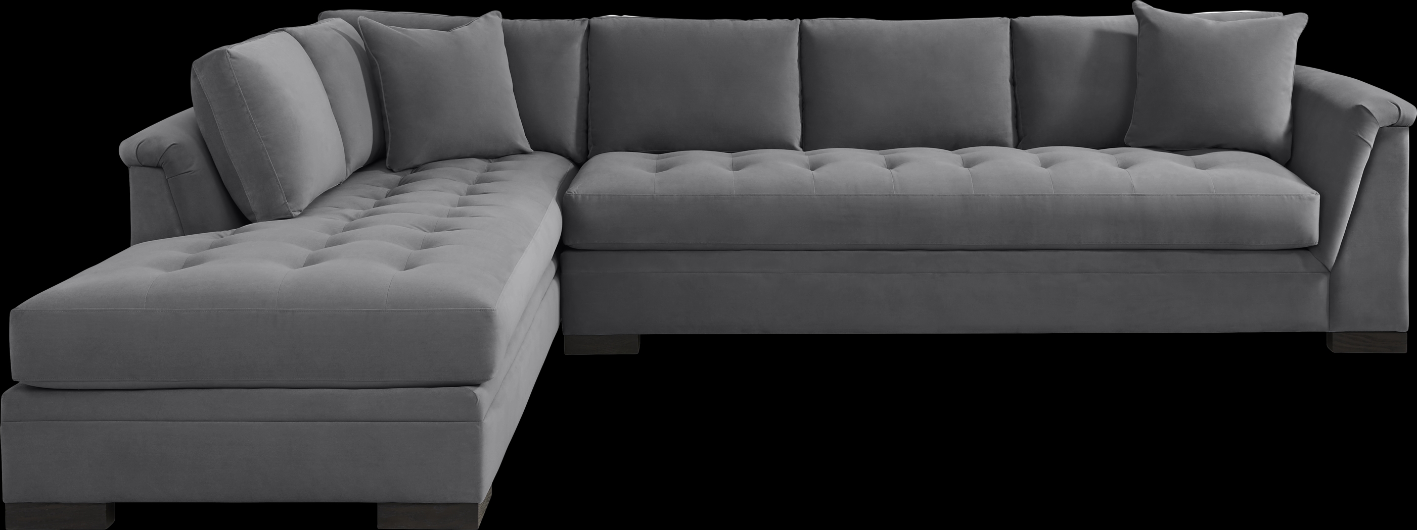 Harper Steel 2 Pc XL Sectional - Thumbnail - Image 1