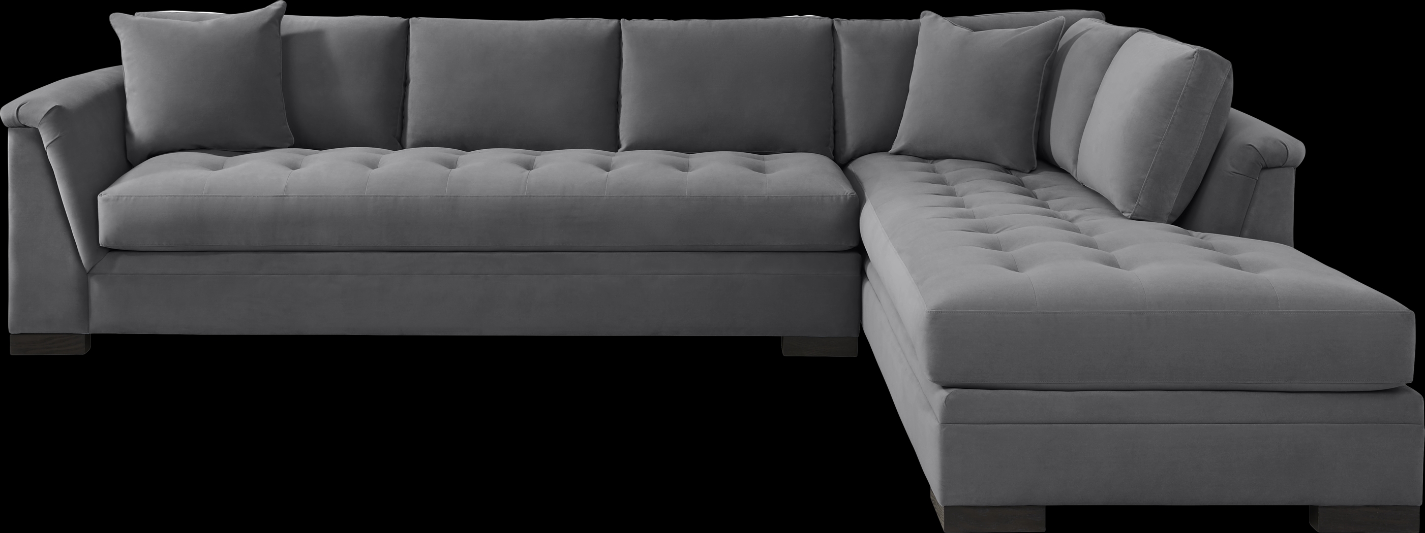 Harper Steel 2 Pc XL Sectional - Thumbnail - Image 1