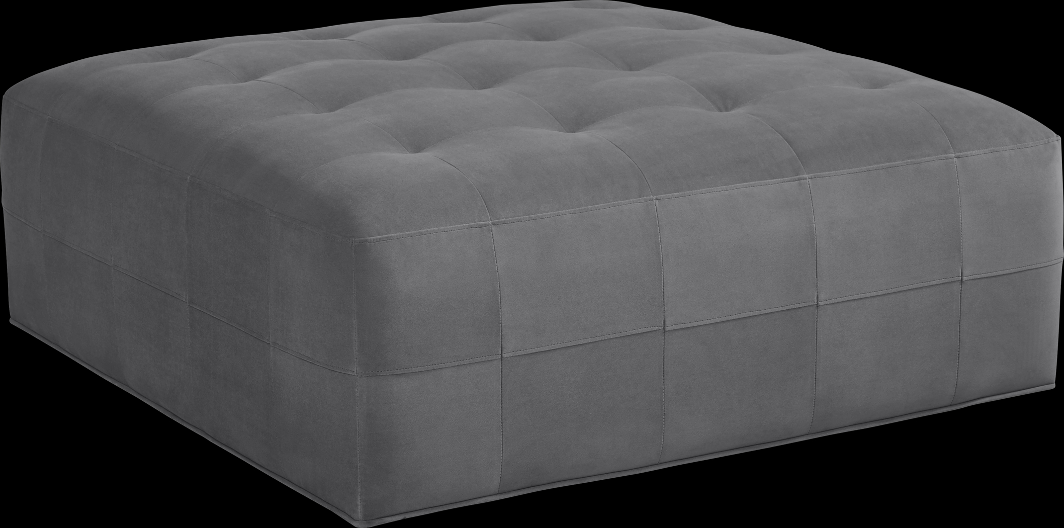 Harper Steel Cocktail Ottoman - Thumbnail - Image 1