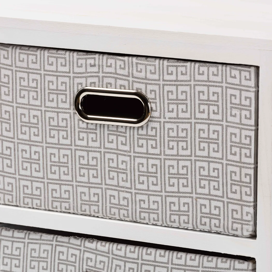 Harpercolins White 4 Basket Storage Unit - Thumbnail - Image 5