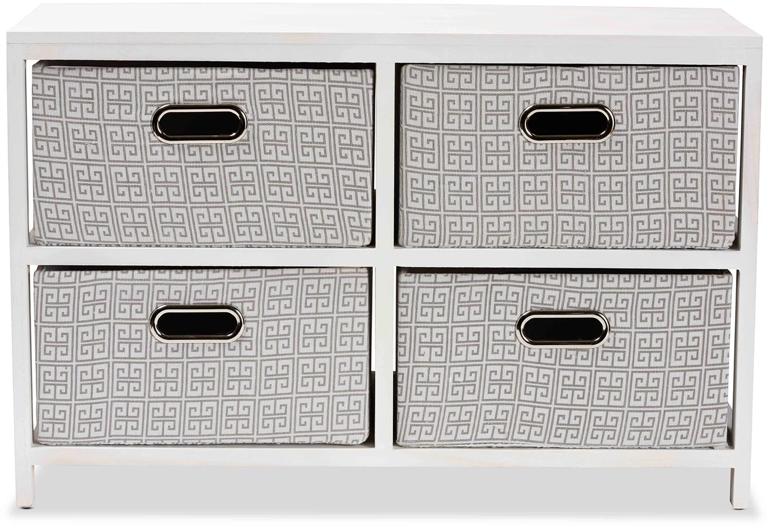 Harpercolins White 4 Basket Storage Unit - Thumbnail - Image 7