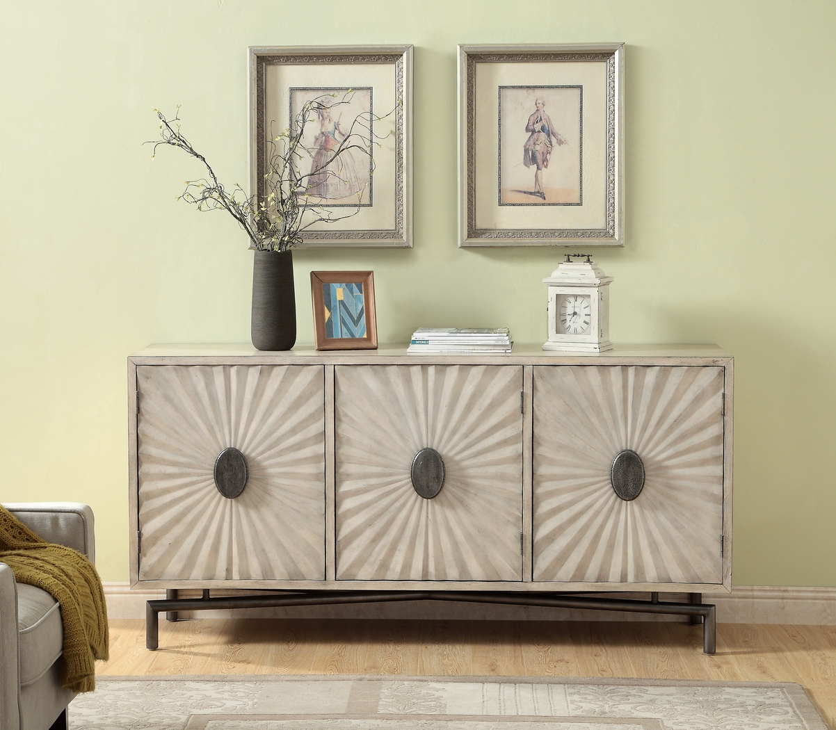Harpeth Beige Credenza - Thumbnail - Image 5