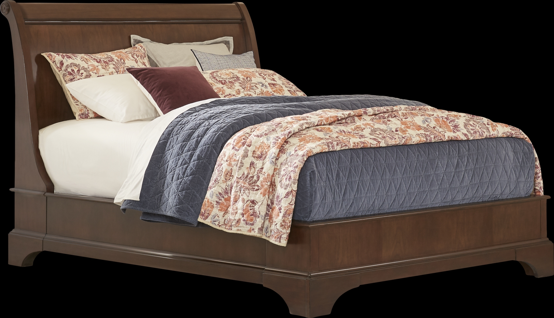 Harrington Place Cherry 8 Pc King Bedroom - Thumbnail - Image 2