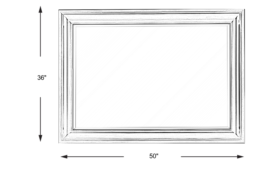 Dimension Image. Please refer to the Dimension Tab on this page for dimension details.
