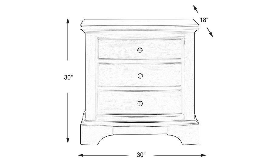 Dimension Image. Please refer to the Dimension Tab on this page for dimension details.