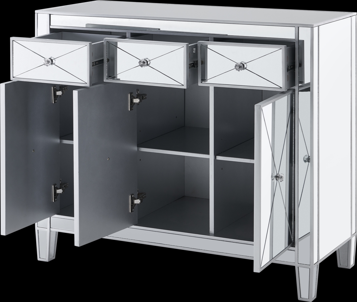 Harrisglen Silver Accent Cabinet - Thumbnail - Image 2