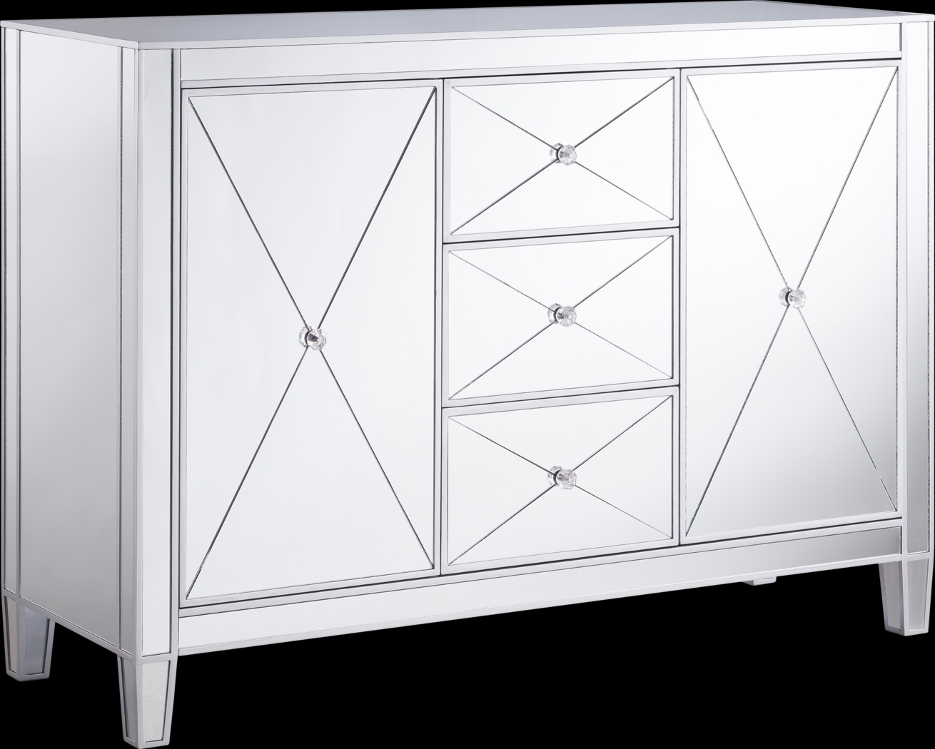 Harrisglen Silver Large Accent Cabinet - Thumbnail - Image 1