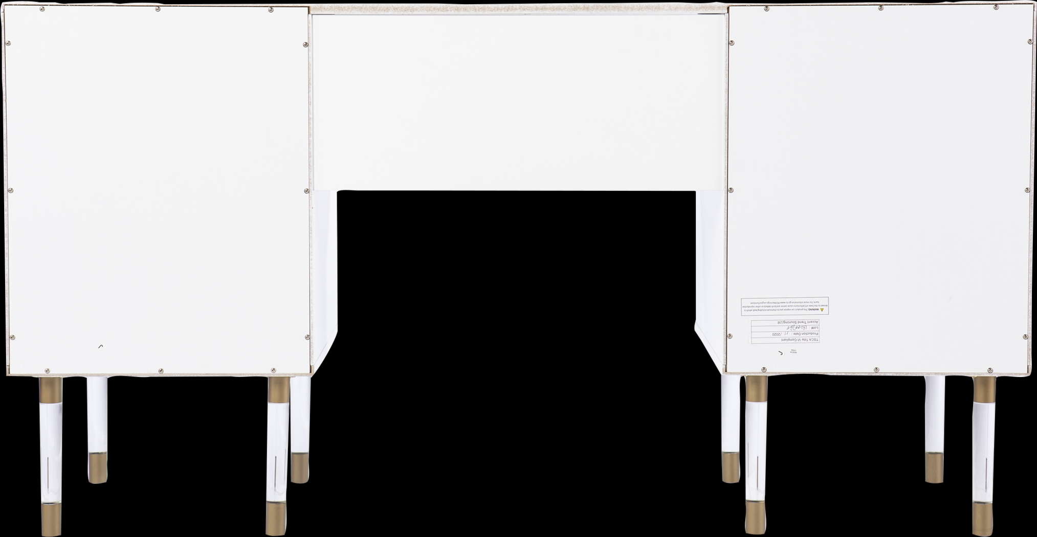 Harrisglen White Desk - Thumbnail - Image 4