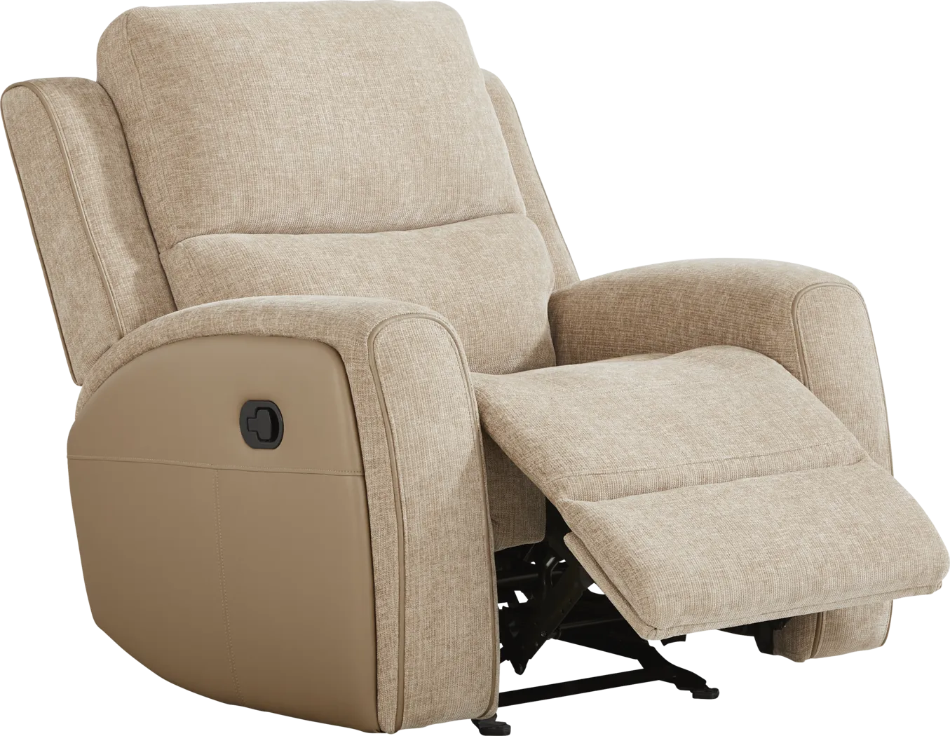 Harrison Beige Glider Recliner - Thumbnail - Image 1