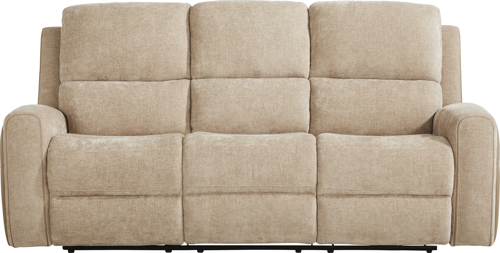 Harrison Beige Reclining Sofa - Thumbnail - Image 2