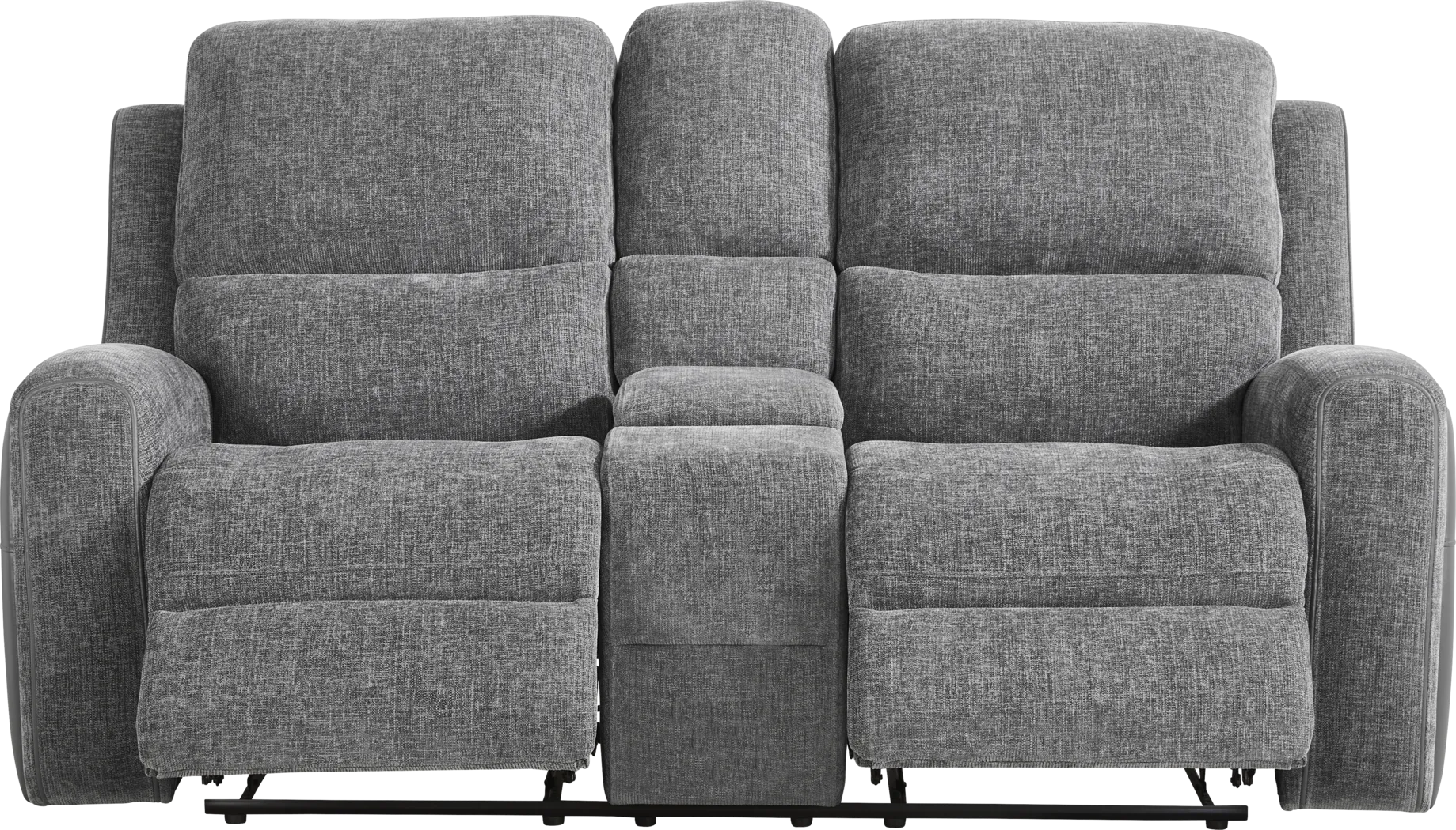 Harrison Charcoal 5 Pc Reclining Living Room - Thumbnail - Image 7