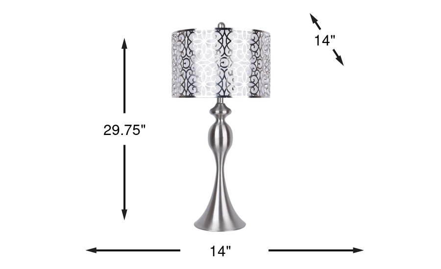 Dimension Image. Please refer to the Dimension Tab on this page for dimension details.