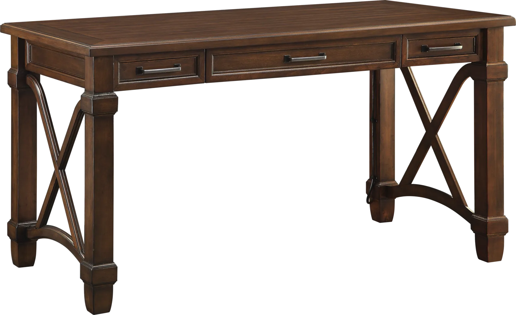 Harrison Heights Brown Desk - Thumbnail - Image 1