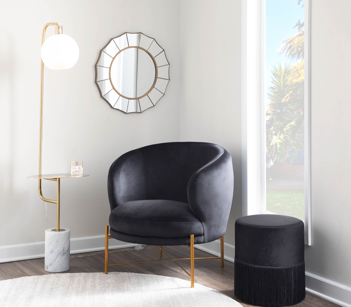 Harrogate Gold Floor Lamp - Thumbnail - Image 12