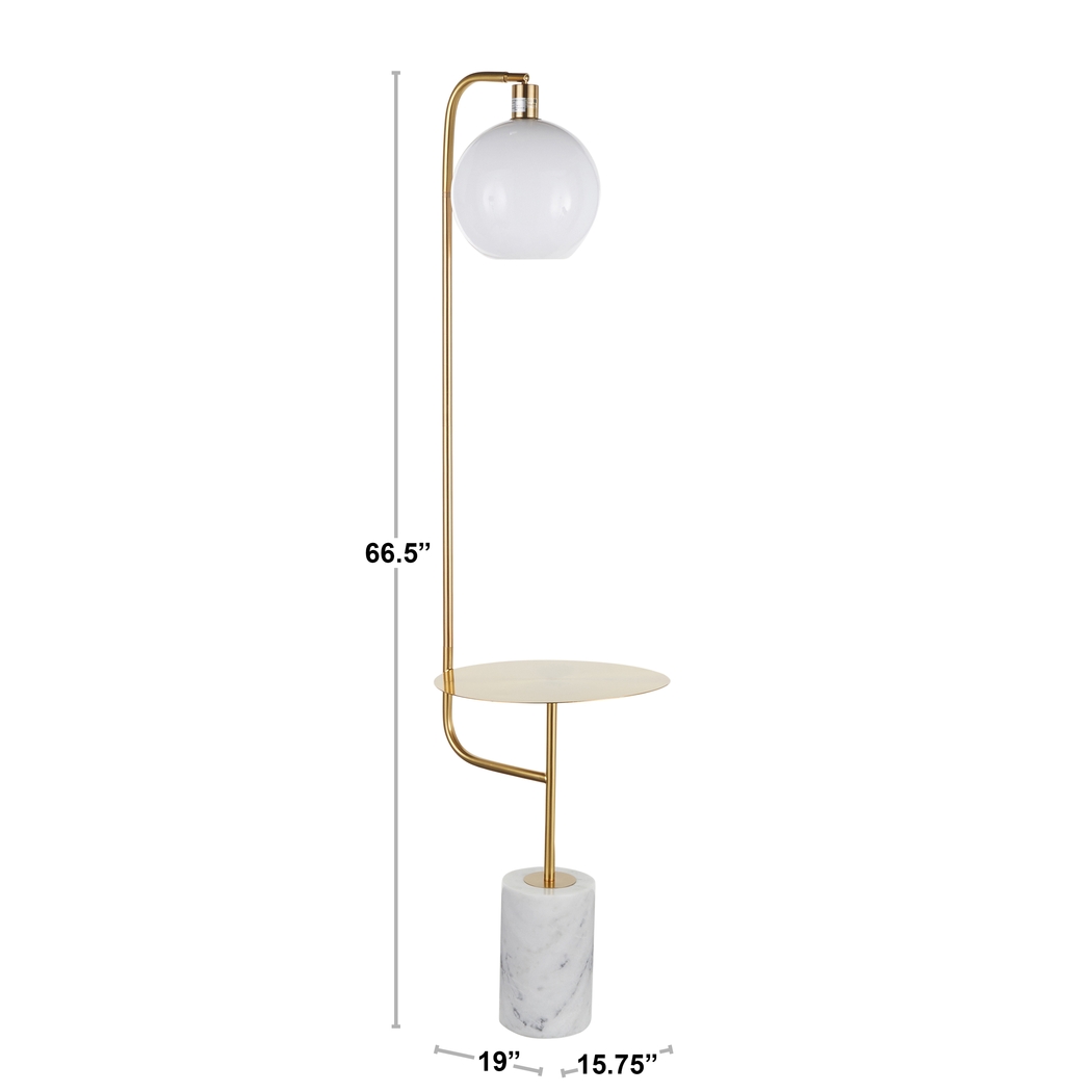 Harrogate Gold Floor Lamp - Thumbnail - Image 13