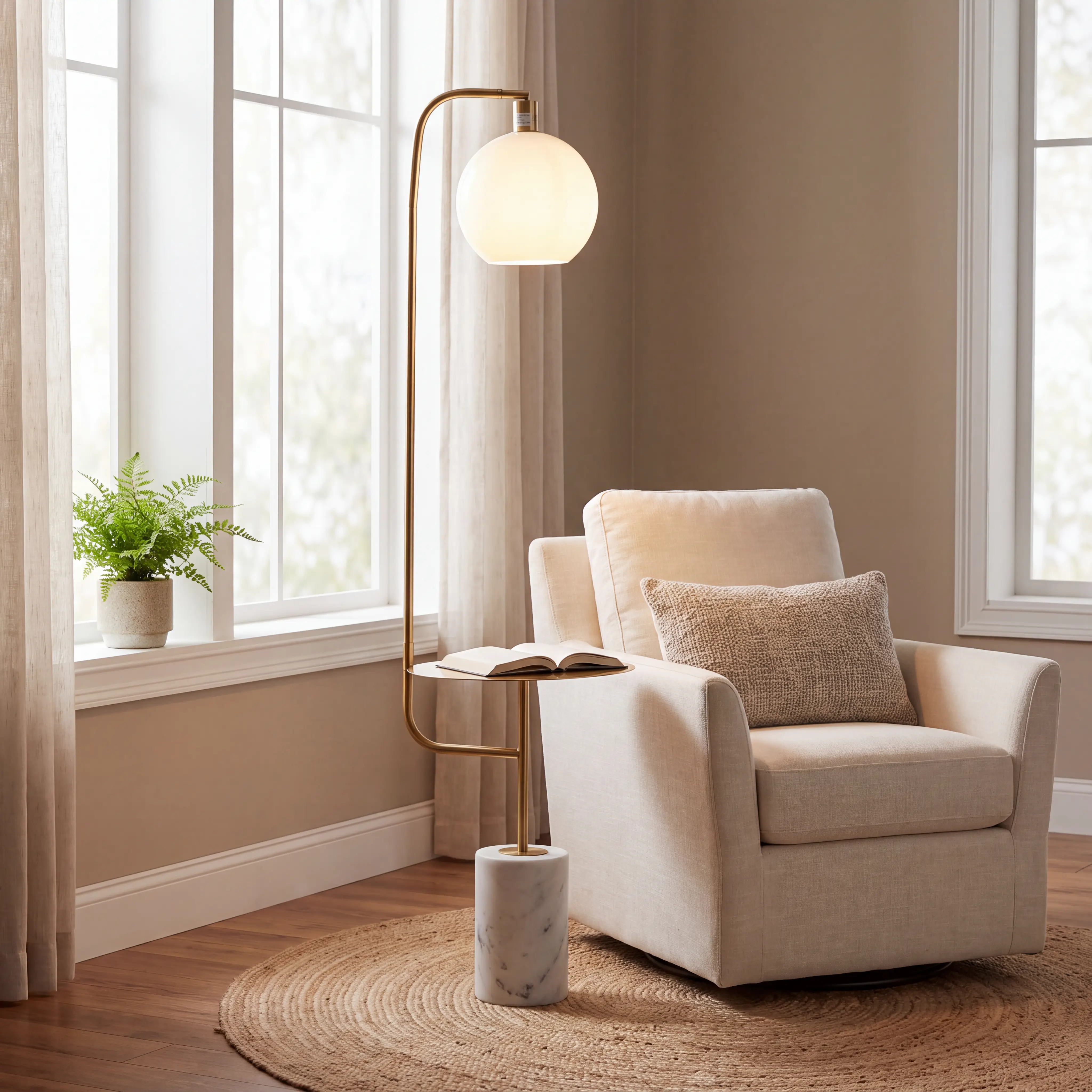 Harrogate Gold Floor Lamp - Thumbnail - Image 15