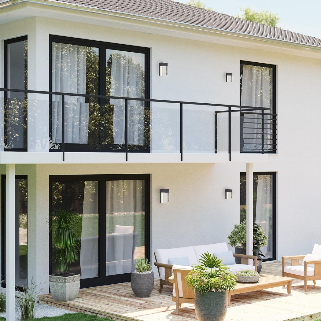 Harrow Street Black Small Outdoor Sconce - Thumbnail - Image 5