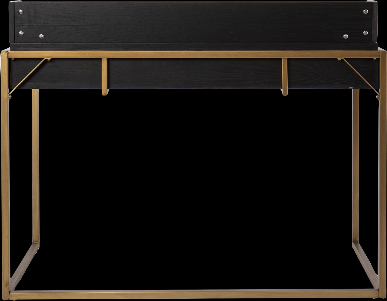 Harrowden Black Desk - Thumbnail - Image 4