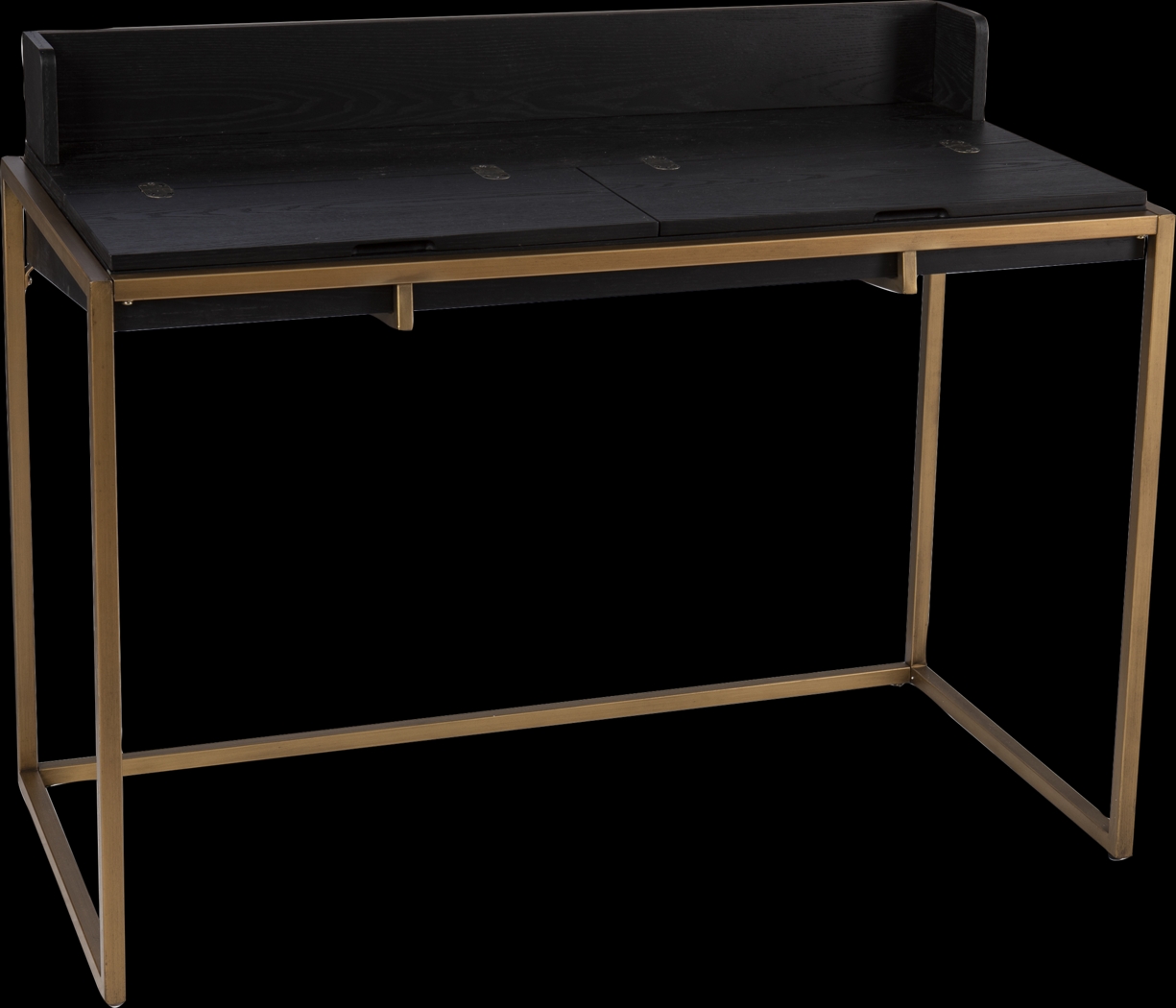 Harrowden Black Desk - Thumbnail - Image 1