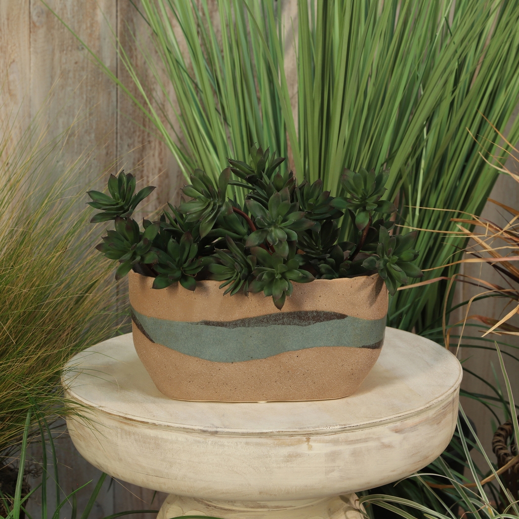 Harrvill Brown Planter - Thumbnail - Image 2