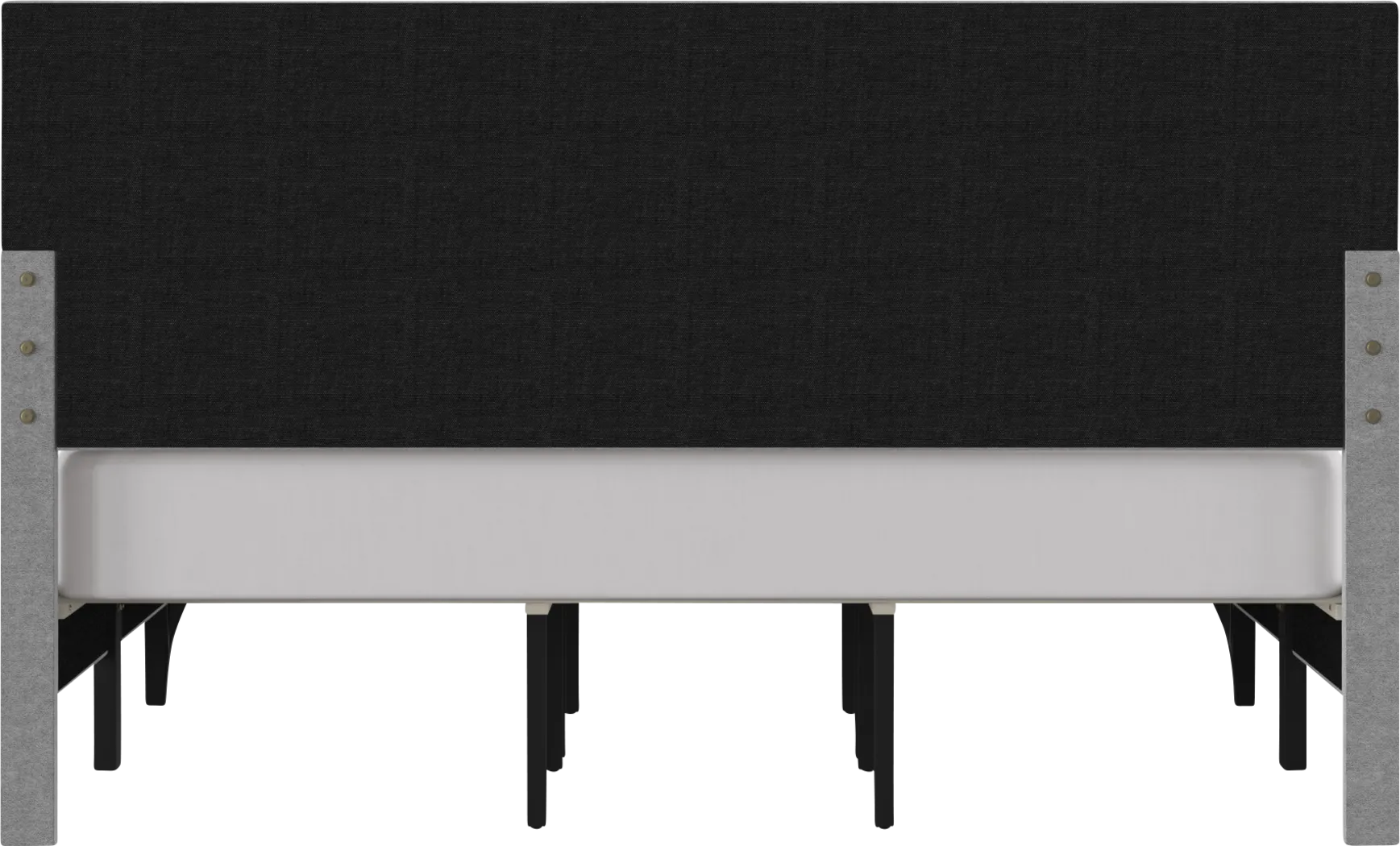 Harrye Light Gray King Bed - Thumbnail - Image 7