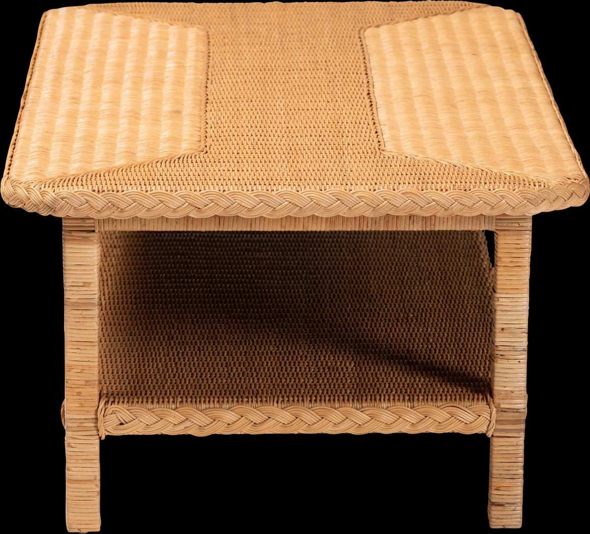 Harteis Light Brown Cocktail Table - Thumbnail - Image 4