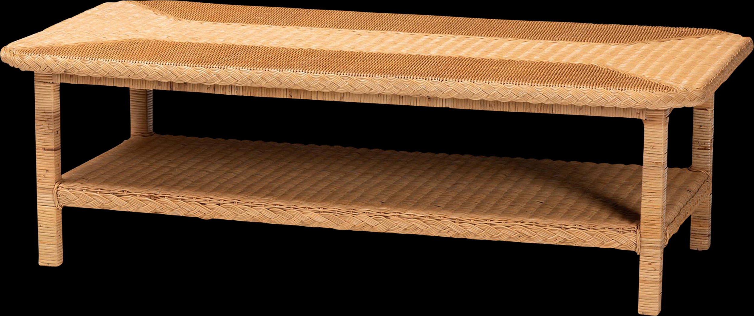 Harteis Light Brown Cocktail Table - Thumbnail - Image 1