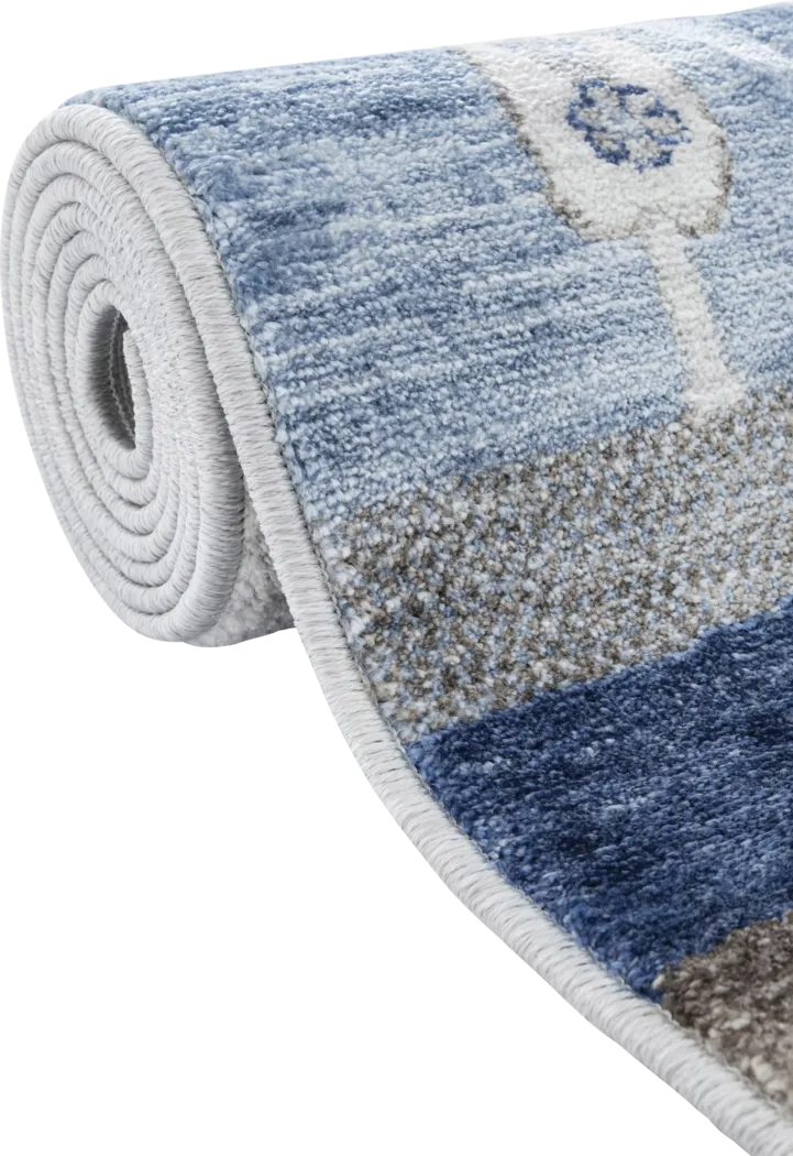 Hartfair Blue 5'3 x 8' Rug - Thumbnail - Image 7