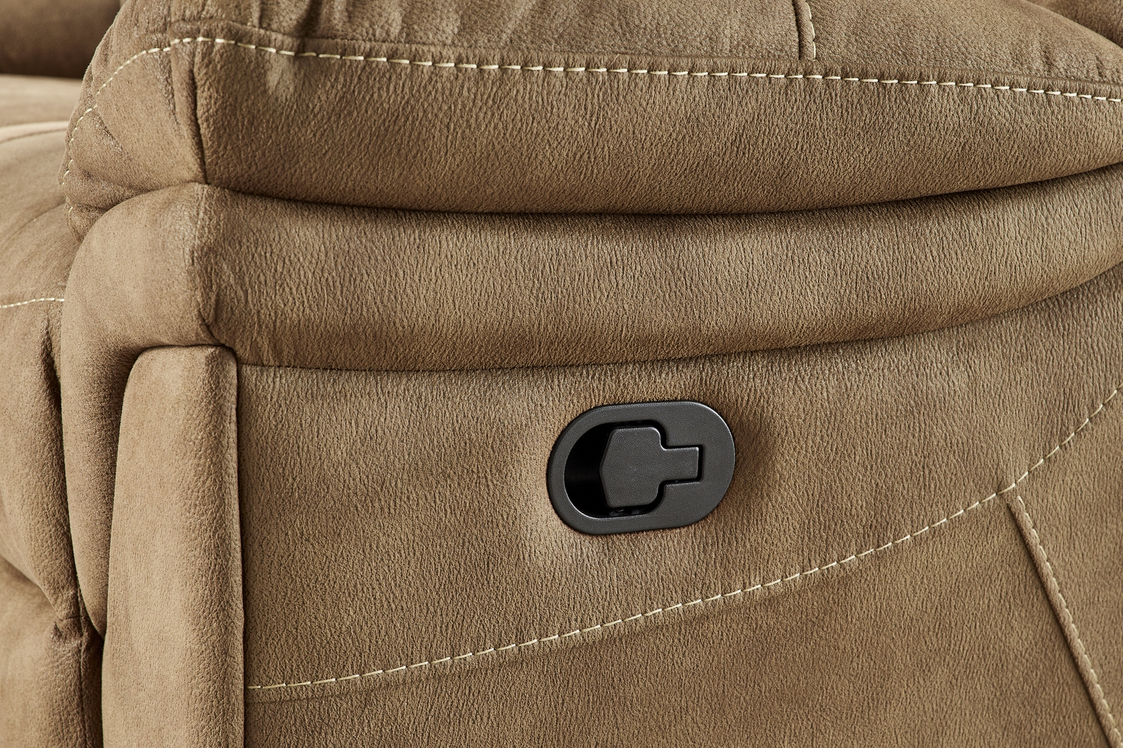 Hartford Brown Reclining Loveseat - Thumbnail - Image 4